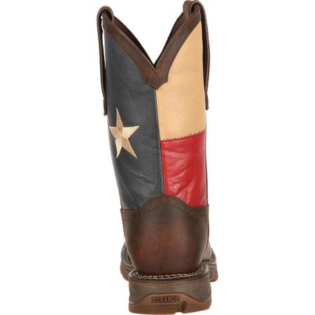 Durango Rebel Steel Toe Texas Flag Western Boot, 11W DB021
